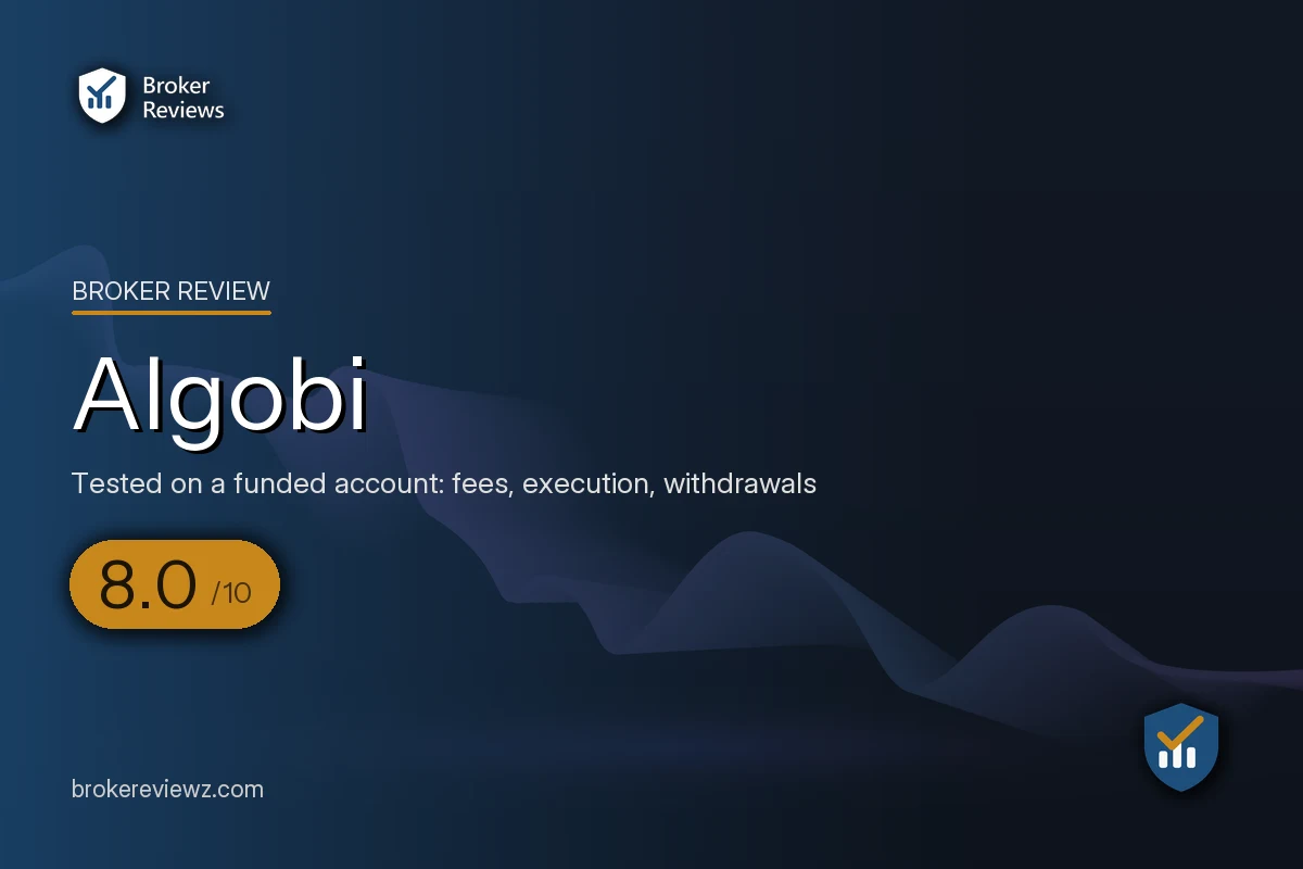 Algobi broker review by Broker Reviews, rated 8.0 out of 10