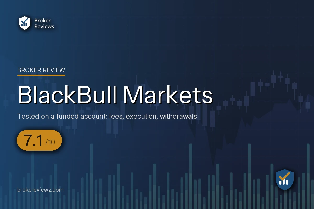 BlackBull Markets broker review by Broker Reviews, rated 7.1 out of 10