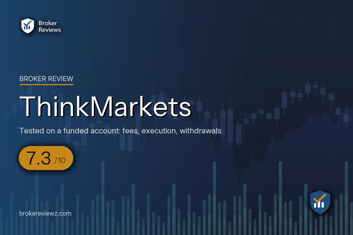 ThinkMarkets broker review by Broker Reviews, rated 7.3 out of 10